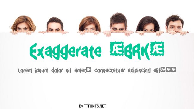 Exaggerate (BRK) example
